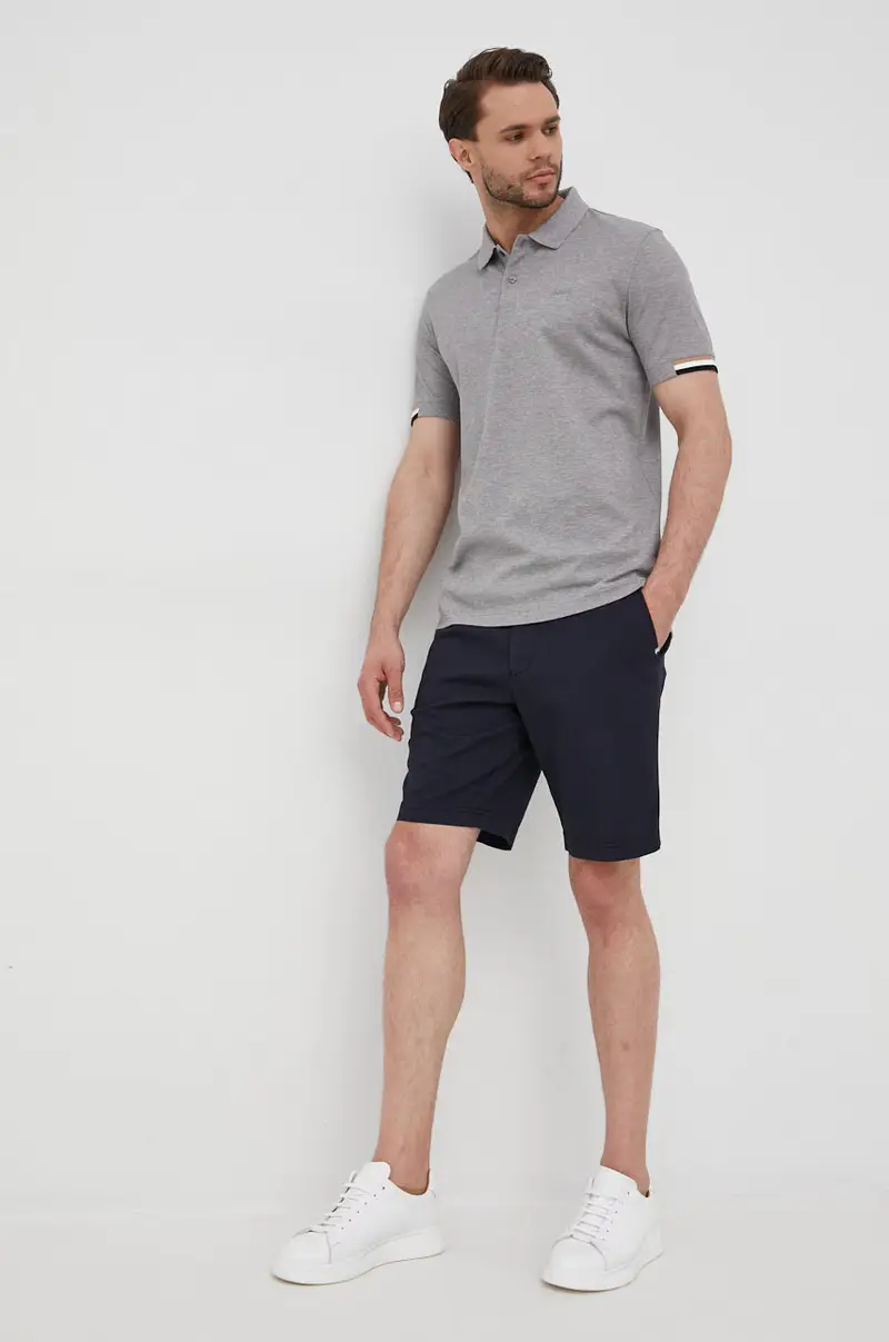 Boss Polo Grigio 3137316 miniatura 2