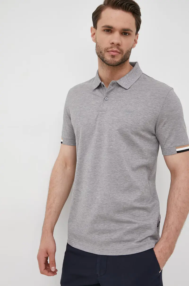 Boss Polo Grigio 3137316