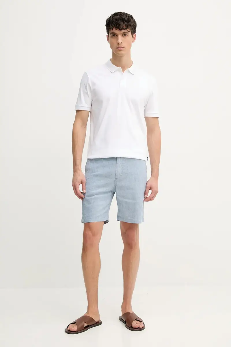 Boss Polo Uomo Bianco 3301568 miniatura 2