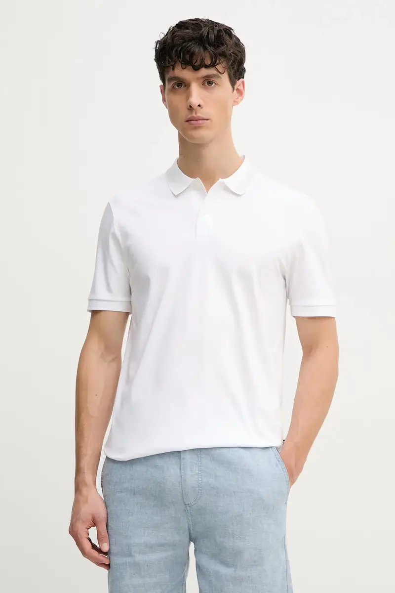 Boss Polo Uomo Bianco 3301568