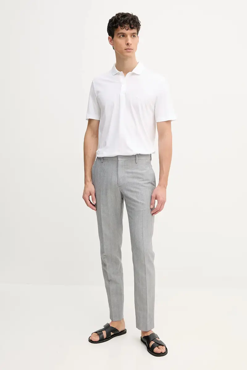 Boss Polo Uomo Bianco 3301232 miniatura 2