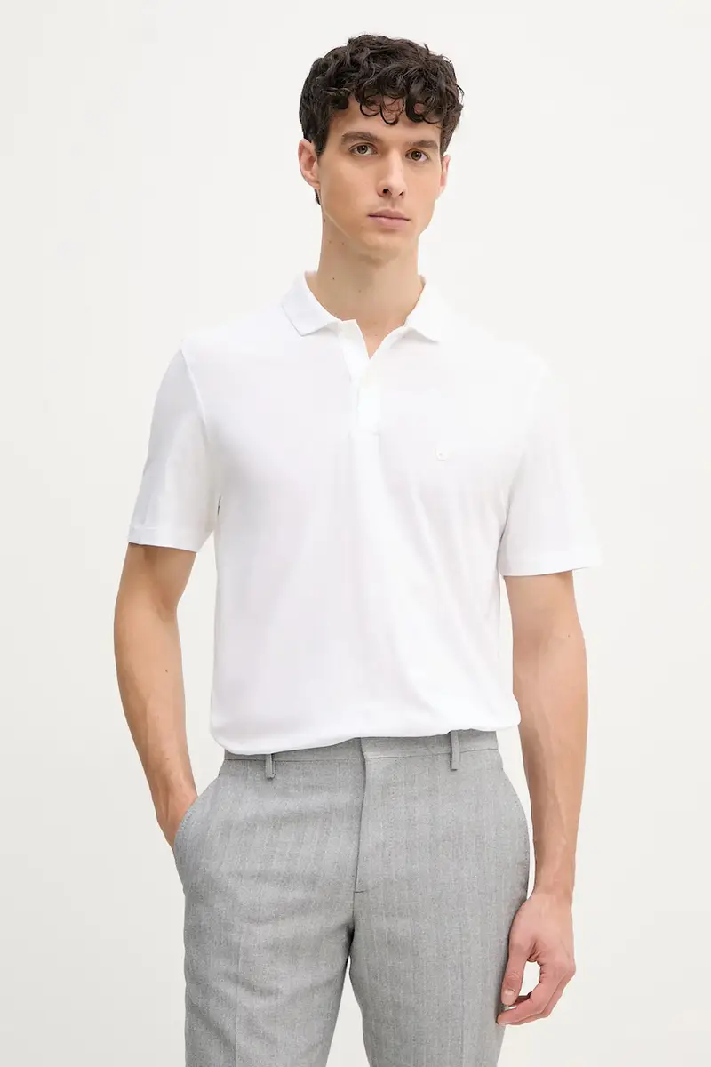 Boss Polo Uomo Bianco 3301232