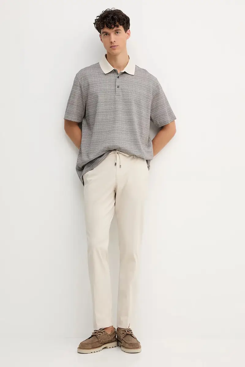 Boss Polo Uomo Bianco 3123403 miniatura 2