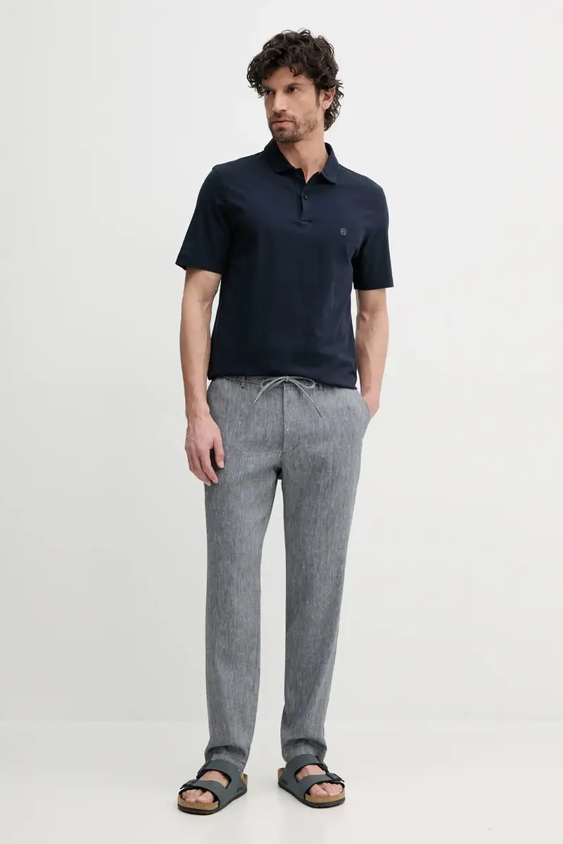 Boss Polo Uomo Blu 3133516 miniatura 2