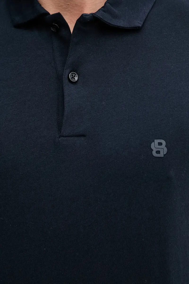 Boss Polo Uomo Blu 3133516 miniatura 5