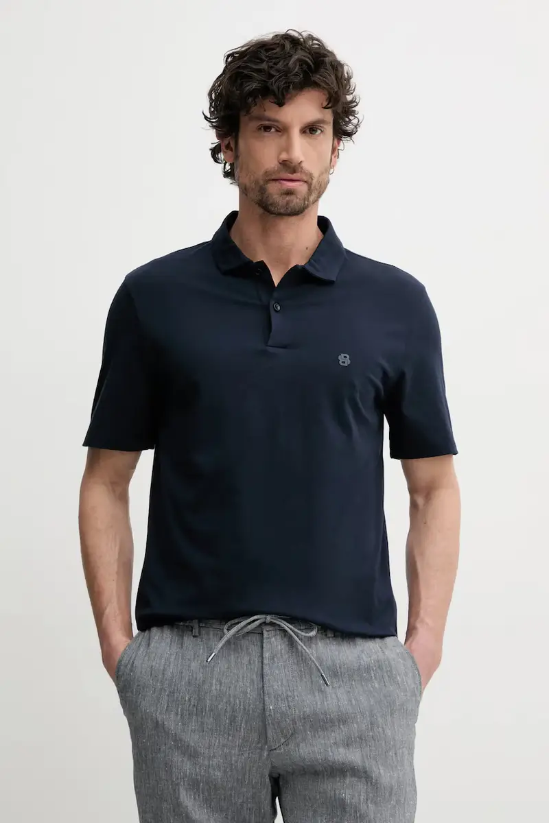 Boss Polo Uomo Blu 3133516