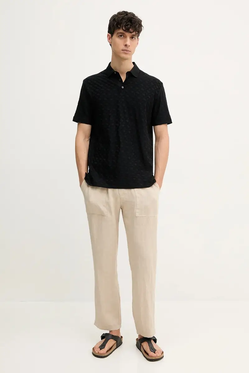 Boss Polo Uomo Nero 3151007 miniatura 2