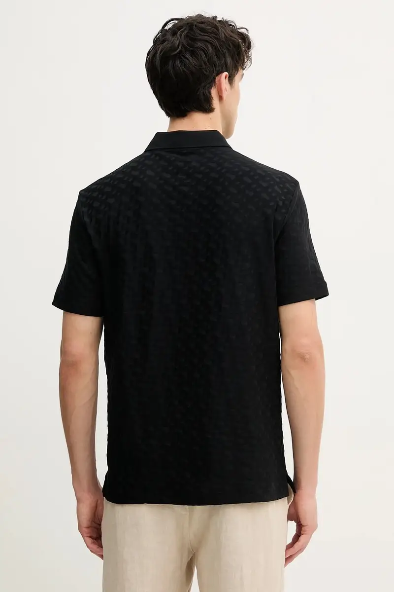 Boss Polo Uomo Nero 3151007 miniatura 3