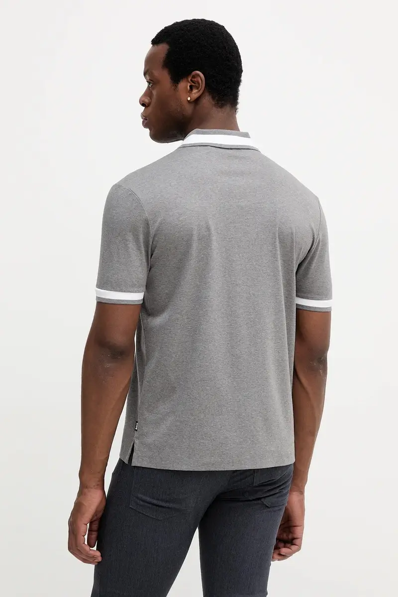 Boss Polo Uomo Nero 3609887 miniatura 3