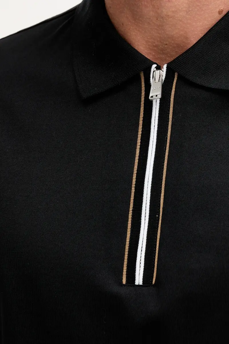 Boss Polo Uomo Nero 3153126 miniatura 5