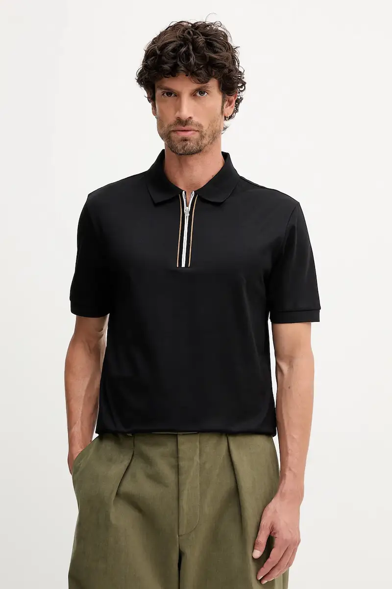 Boss Polo Uomo Nero 3153126