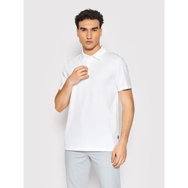 Polo Palosh 50471335 Bianco Slim Fit
