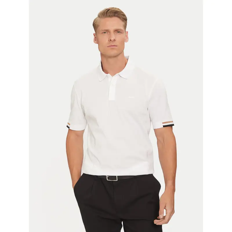 Boss Polo Bianco 3942874