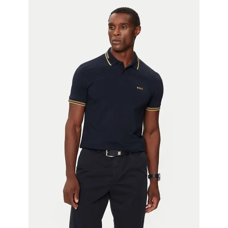 Boss Polo Blu 3340785