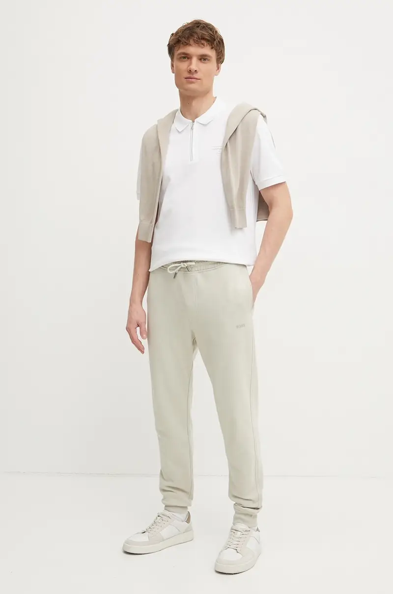 Boss Polo Uomo Bianco 3124337 miniatura 2