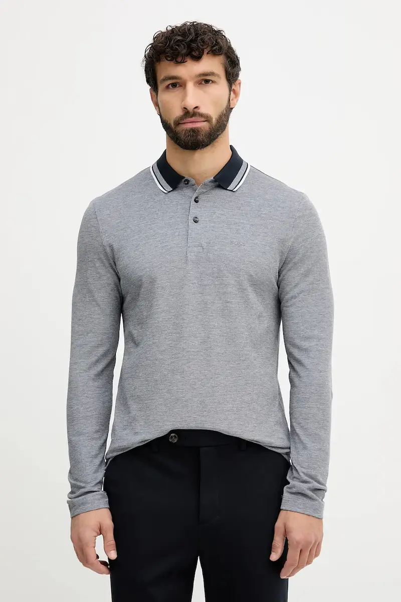 Boss Polo Uomo Blu 3768099