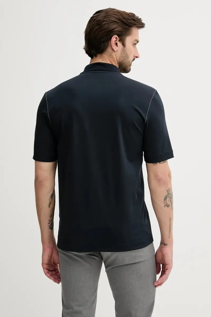 Boss Polo Uomo Blu 3133641 miniatura 3