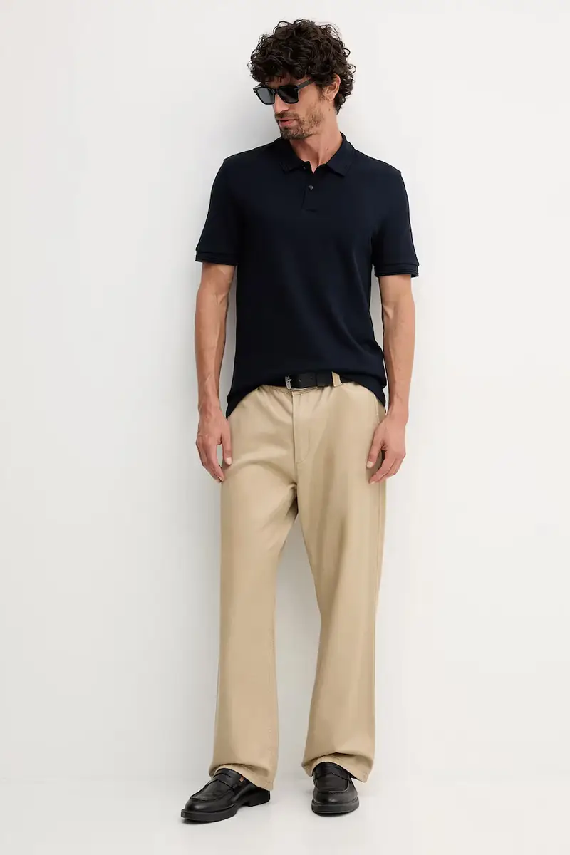 Boss Polo Uomo Blu 3595169 miniatura 2