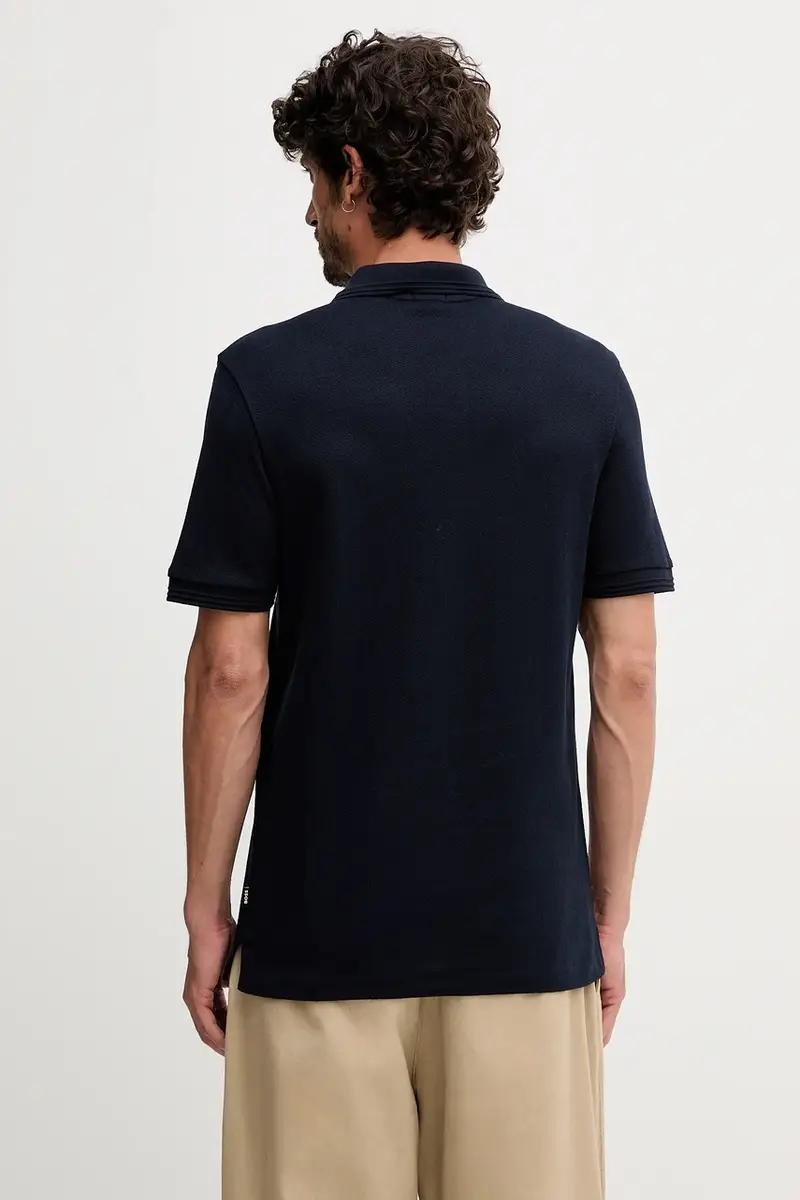 Boss Polo Uomo Blu 3595169 miniatura 3
