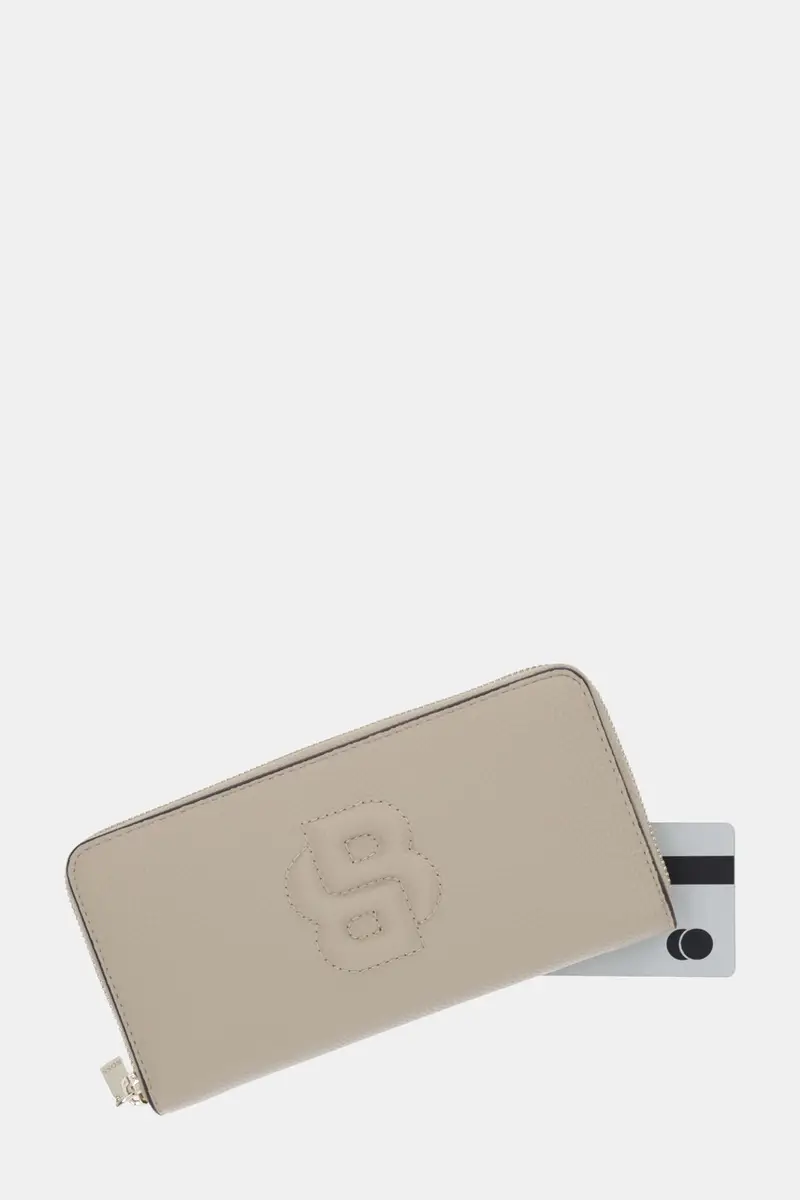 portafoglio donna colore beige 50536354 miniatura 4