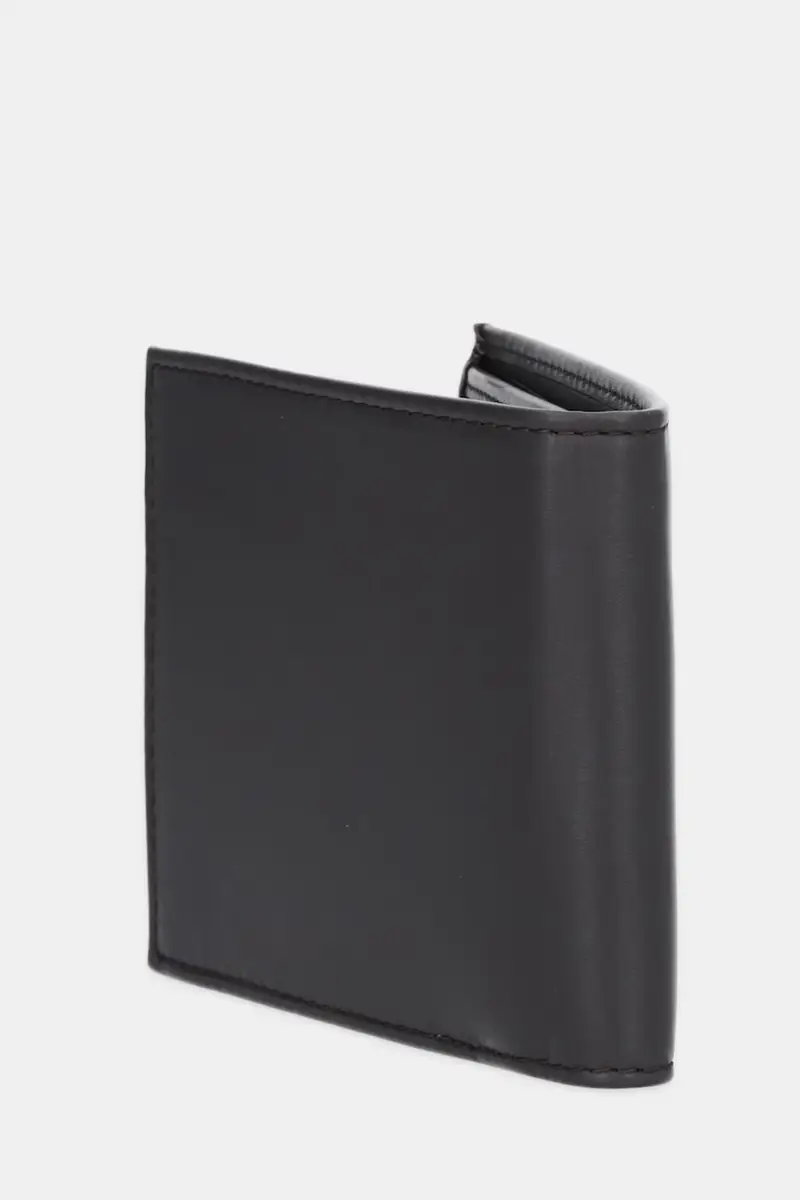 portafoglio in pelle uomo colore nero 50546152 Marrone miniatura 2