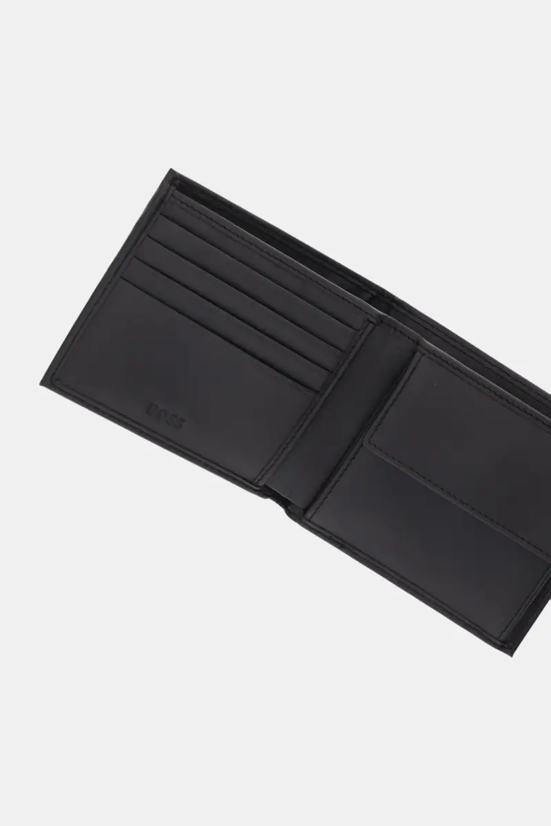 portafoglio in pelle uomo colore nero 50546152 Marrone miniatura 4