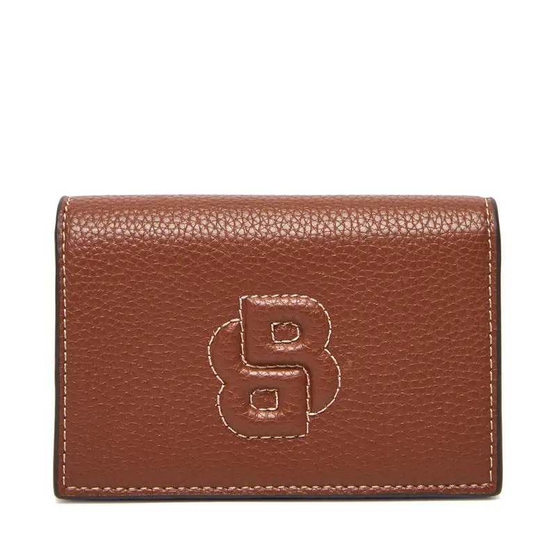 Portafoglio piccolo da donna BOSS Anett New SM 50536339 Marrone