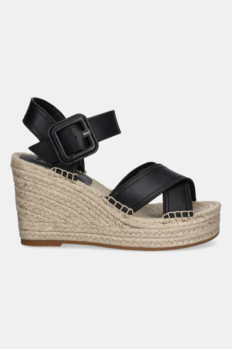 sandali in pelle Madeira colore nero 50546334 miniatura 2