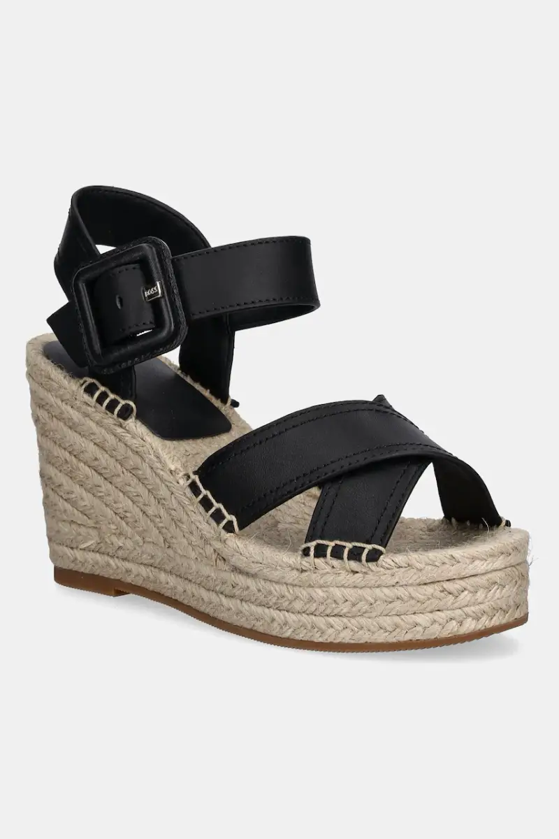 sandali in pelle Madeira colore nero 50546334