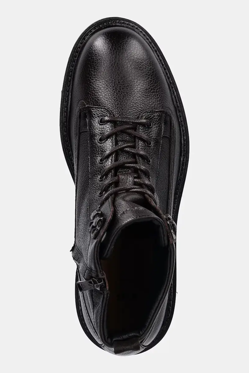 scarpe in pelle Julyo uomo colore marrone 50552581 miniatura 4