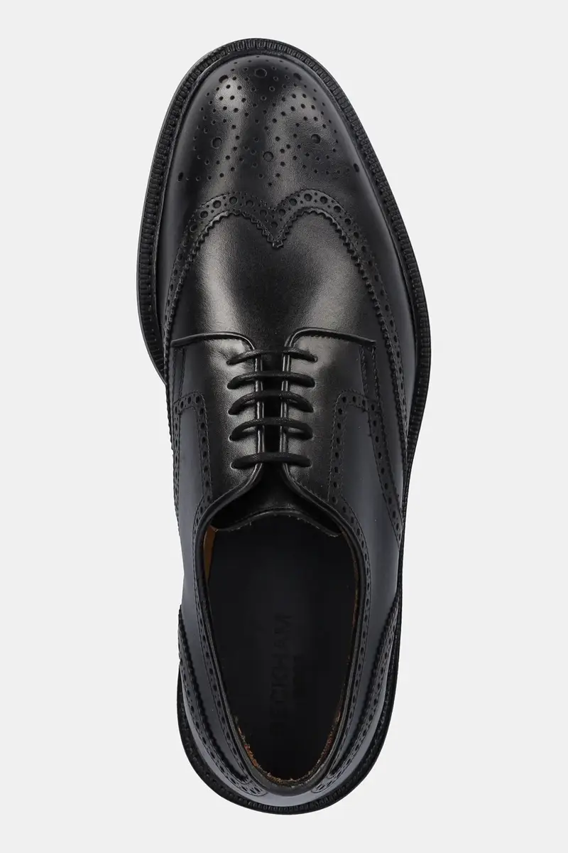 scarpe in pelle Mosby uomo colore nero 50554263 miniatura 4