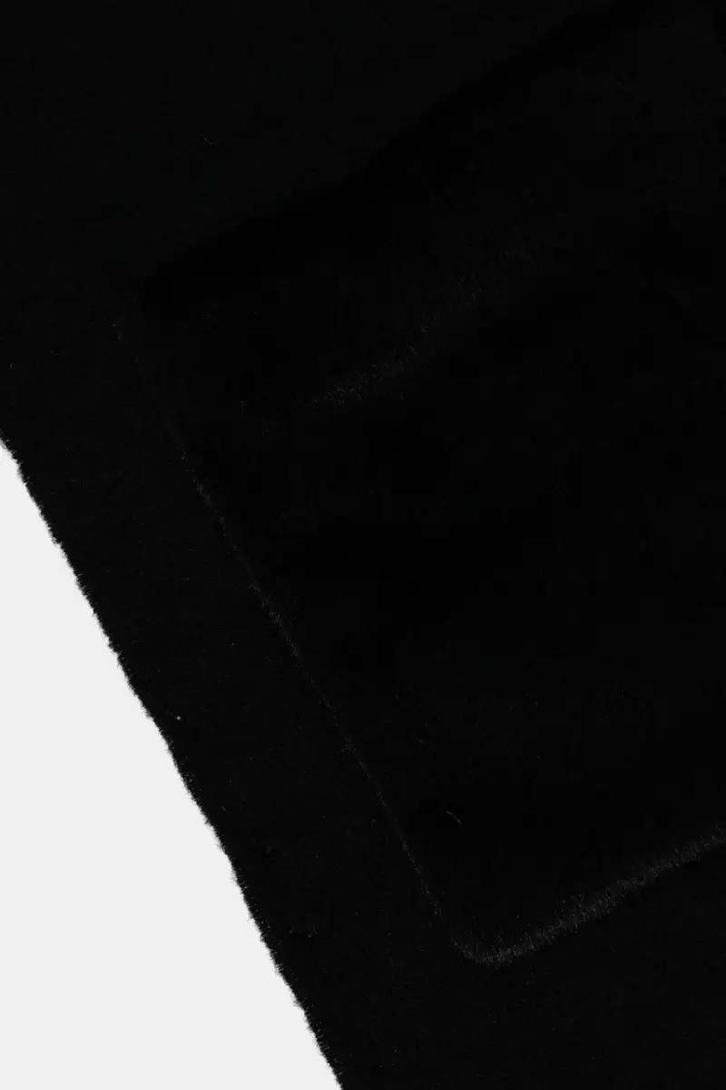 scialle con lana colore nero 50552112 miniatura 2