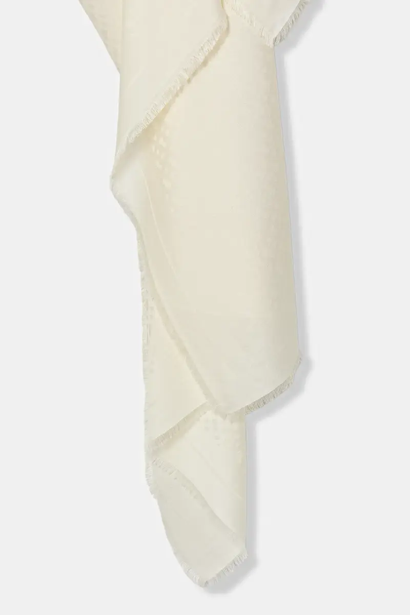 sciarpa con lana Ledonia Giallo miniatura 3