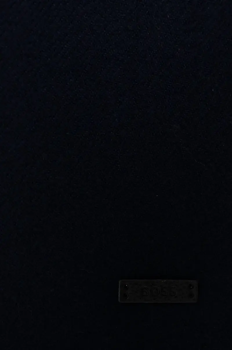 sciarpa in lana uomo colore blu navy 50517218 miniatura 2