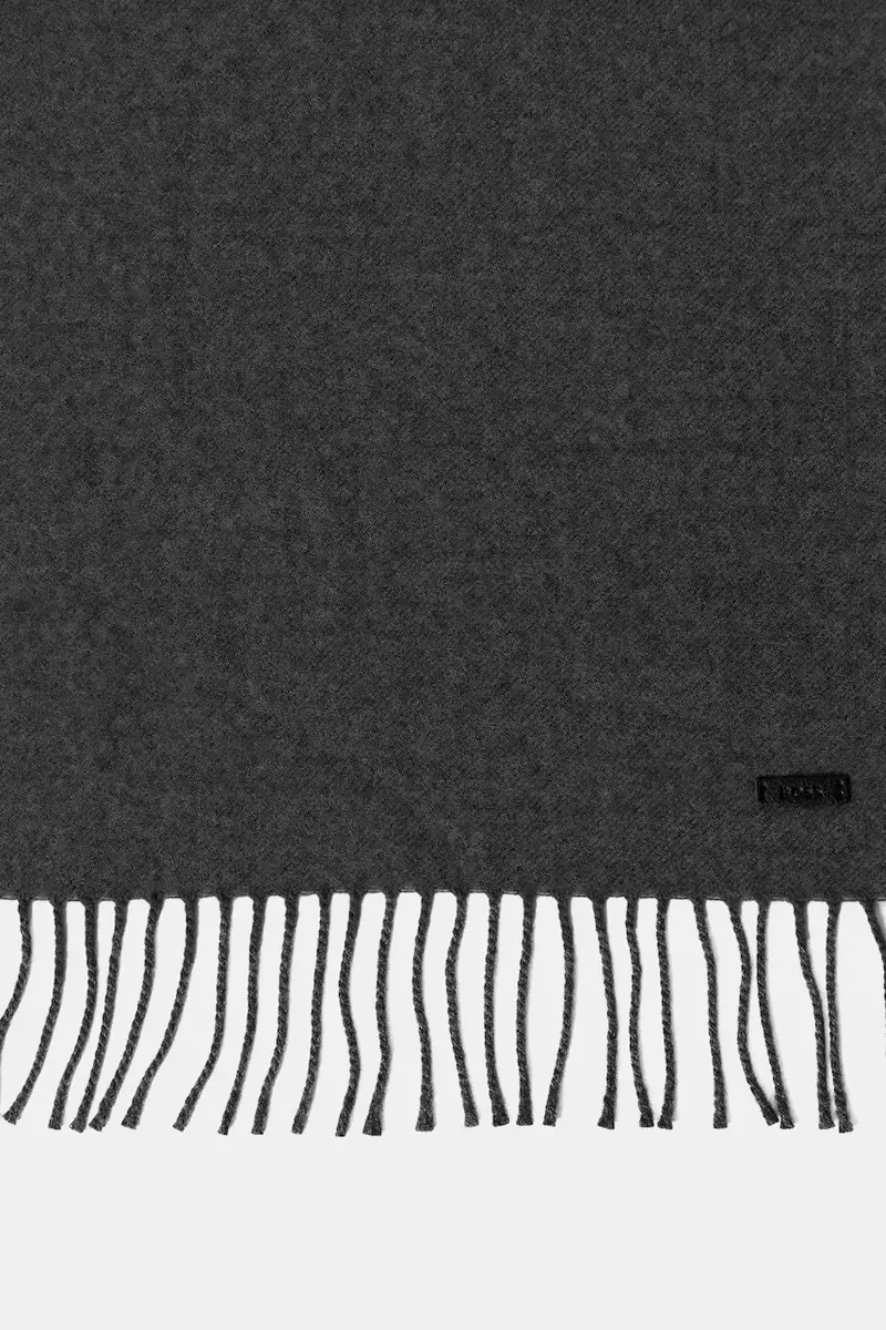 sciarpa in lana uomo colore nero 50517218 Grigio miniatura 2