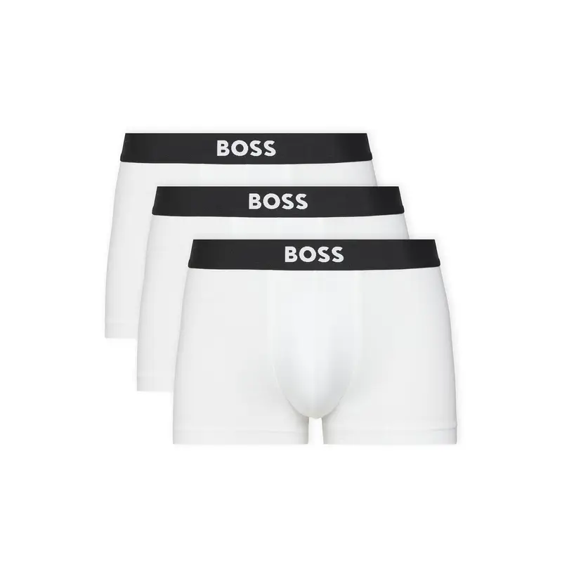 Set di 3 boxer Trunk 3P Boss One 50544263 Bianco