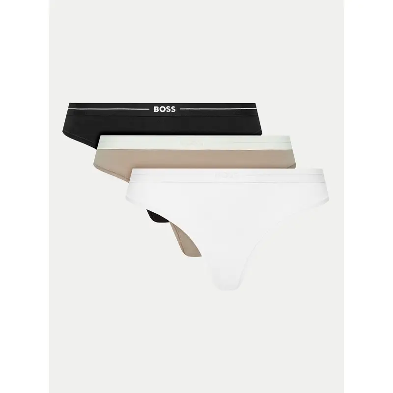 Set di 3 perizomi 50510030 Nero