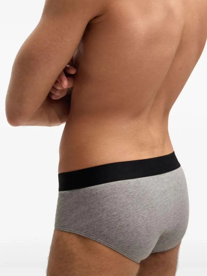 Set slip tricolor (3pz) Bianco miniatura 2