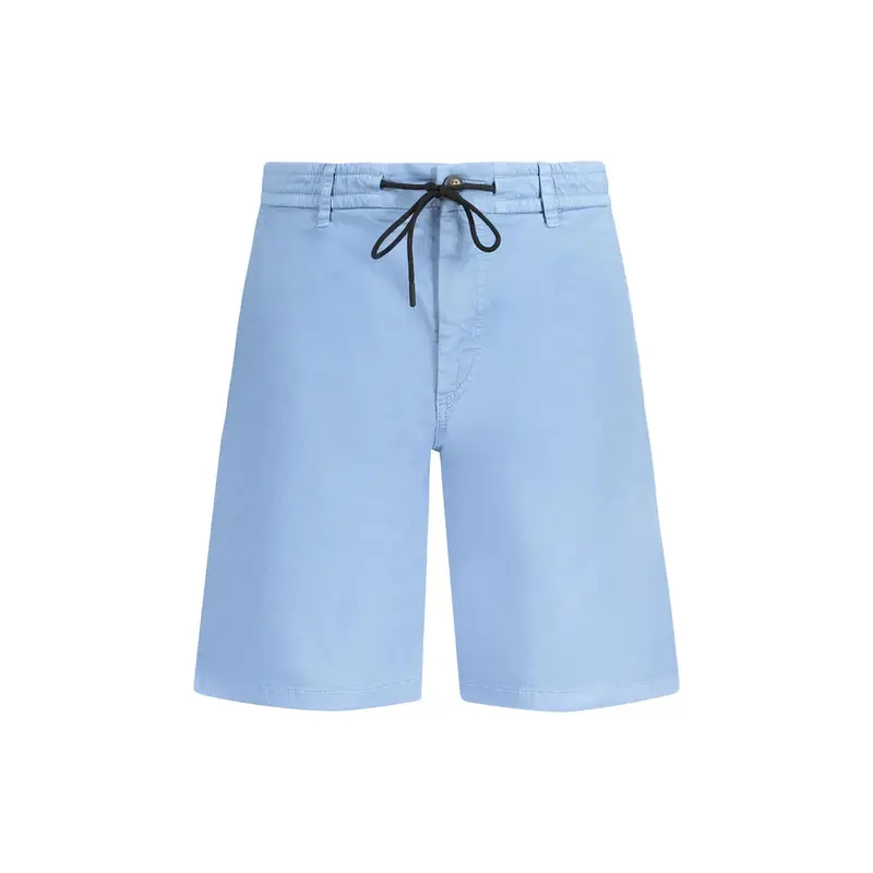 Boss Pantaloni Uomo Azzurro Tapered Fit