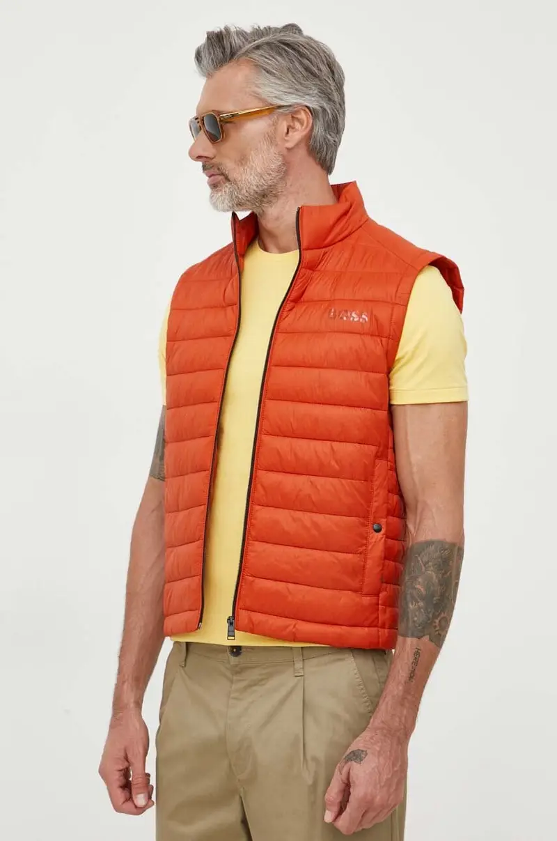 smanicato uomo Arancione