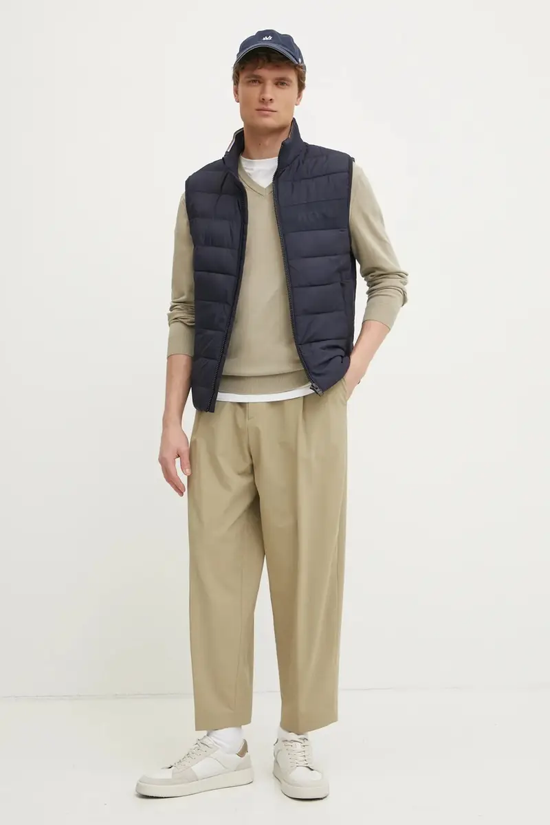 smanicato uomo colore blu navy 50518375 miniatura 2