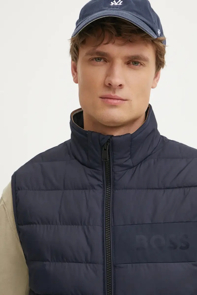 smanicato uomo colore blu navy 50518375 miniatura 4