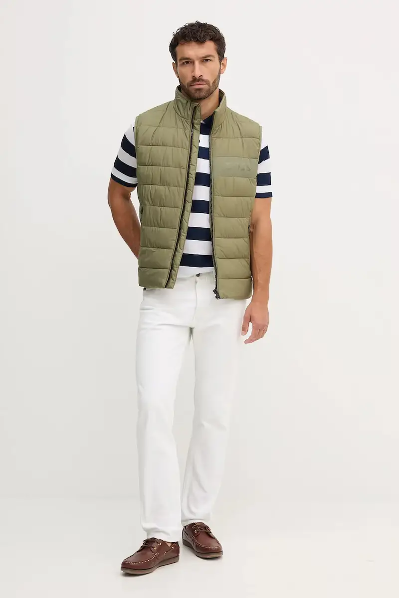 smanicato uomo colore blu navy 50518375 Verde miniatura 2