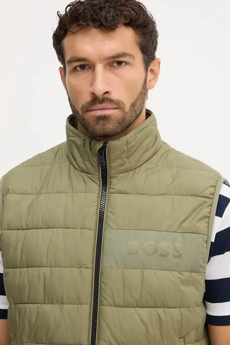 smanicato uomo colore blu navy 50518375 Verde miniatura 4