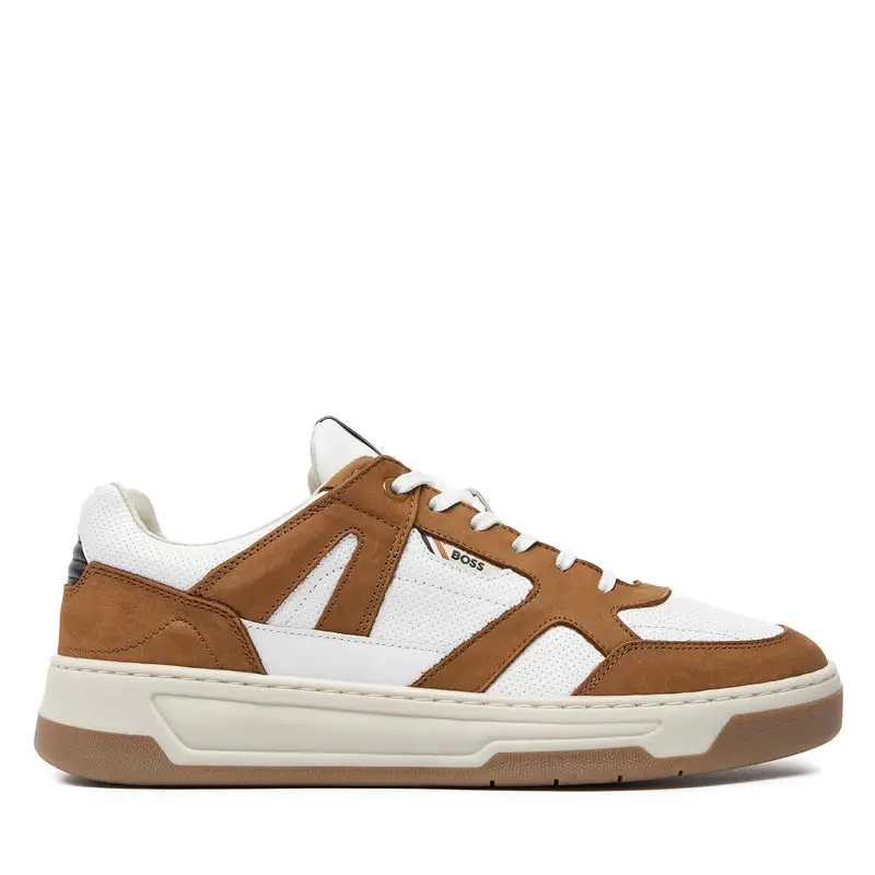 Sneakers Boss Baltimore Tenn Nupf 50517302 Marrone