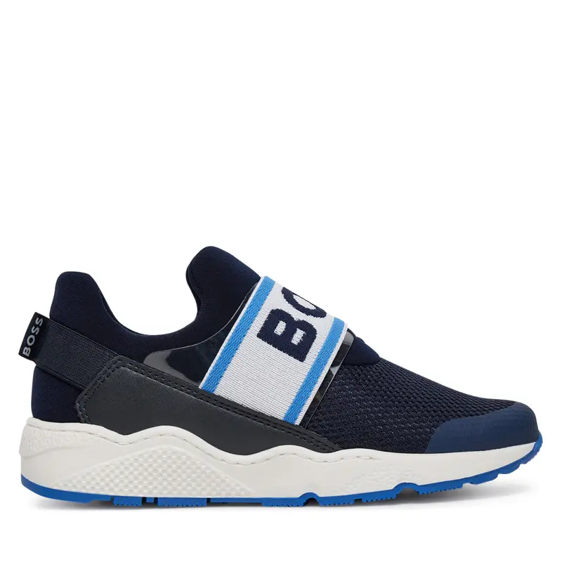 Sneakers BOSS J51645 M Blu scuro