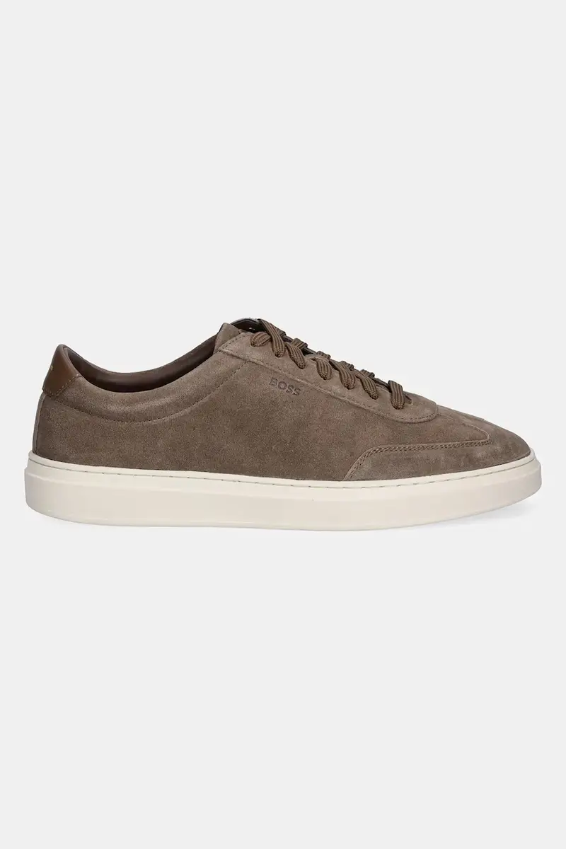 sneakers in camoscio 50554611 uomo colore beige Kieran miniatura 2