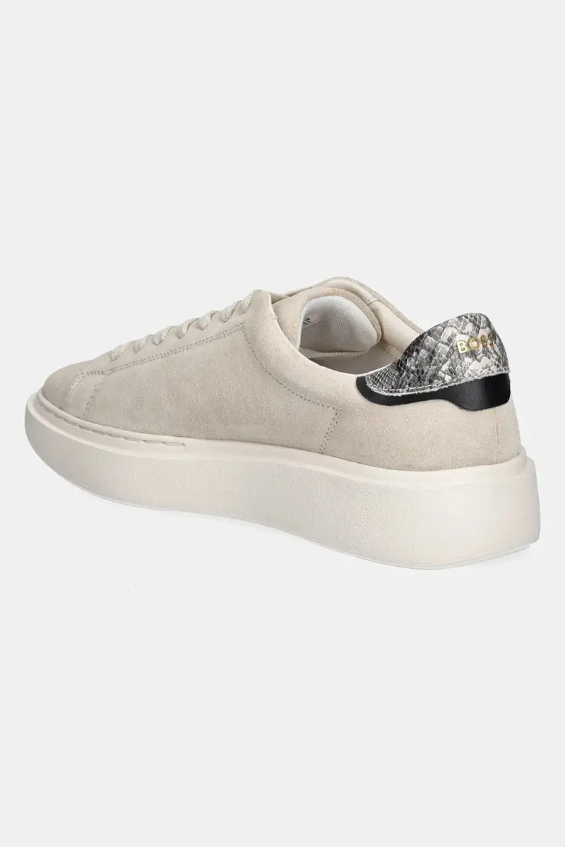 sneakers in camoscio Amber colore beige 50536263 miniatura 3