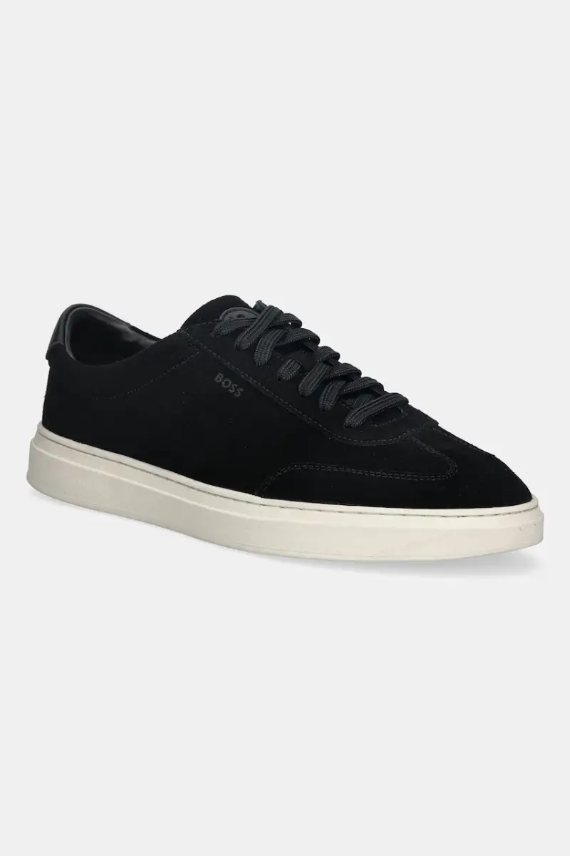 sneakers in camoscio Kieran uomo colore nero 50554611