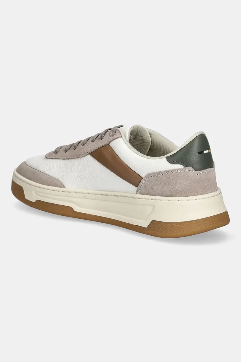 sneakers in pelle Baltimore uomo colore beige 50548705 miniatura 3